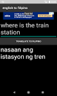 google translate english to filipino tagalog