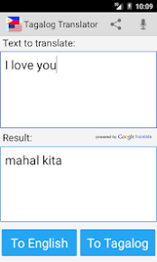 google translate tagalog to korean