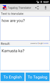 google translate tagalog to tagalog