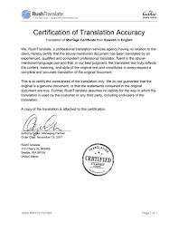 certified translation agency