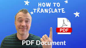 translate pdf to english free online