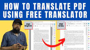 pdf document translator