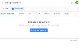 translate pdf document online