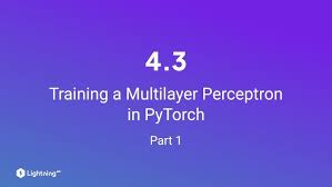 multilayer perceptron pytorch