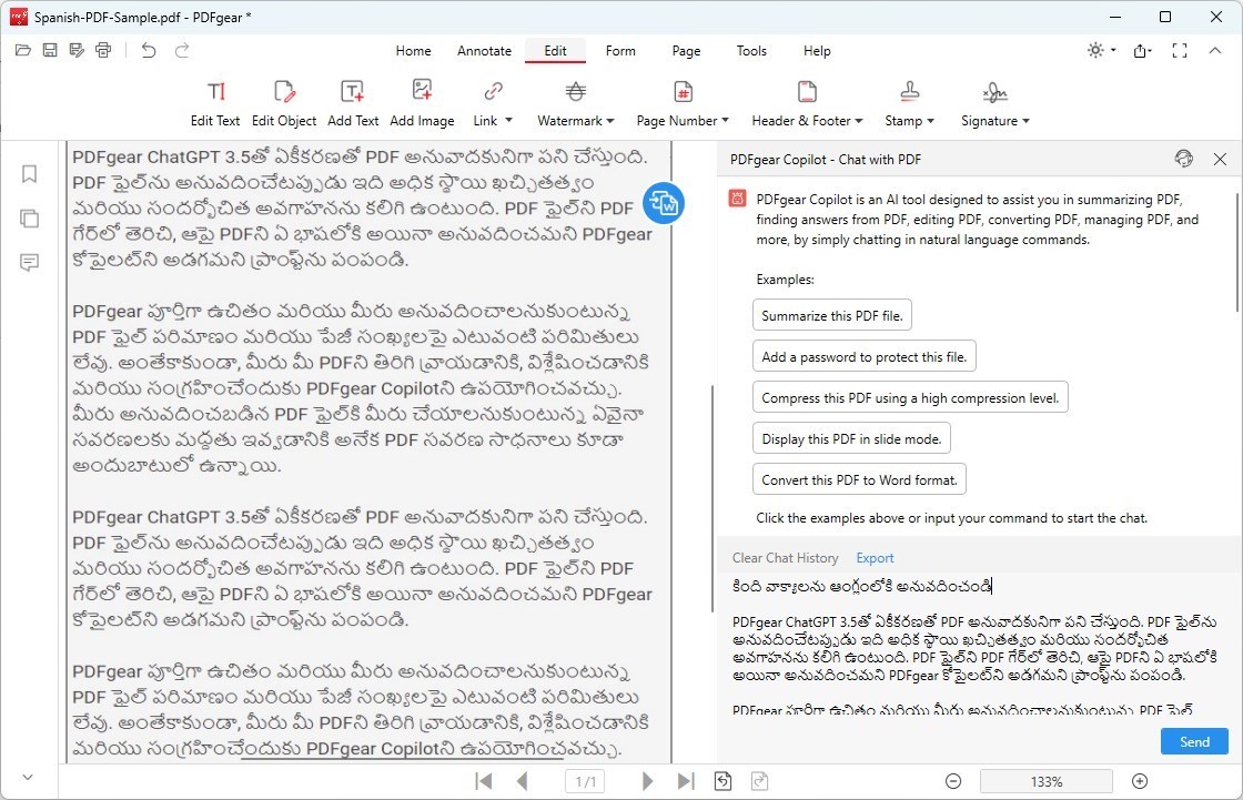 translate from telugu