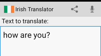 irish translate