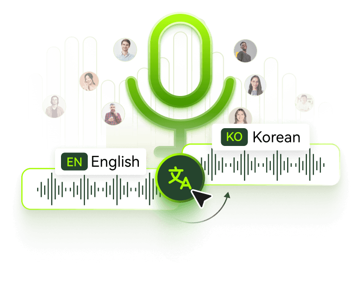 english to korean speech translation