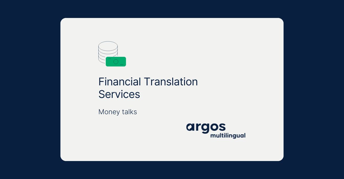 financial translation services