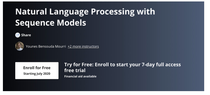 natural language processing coursera