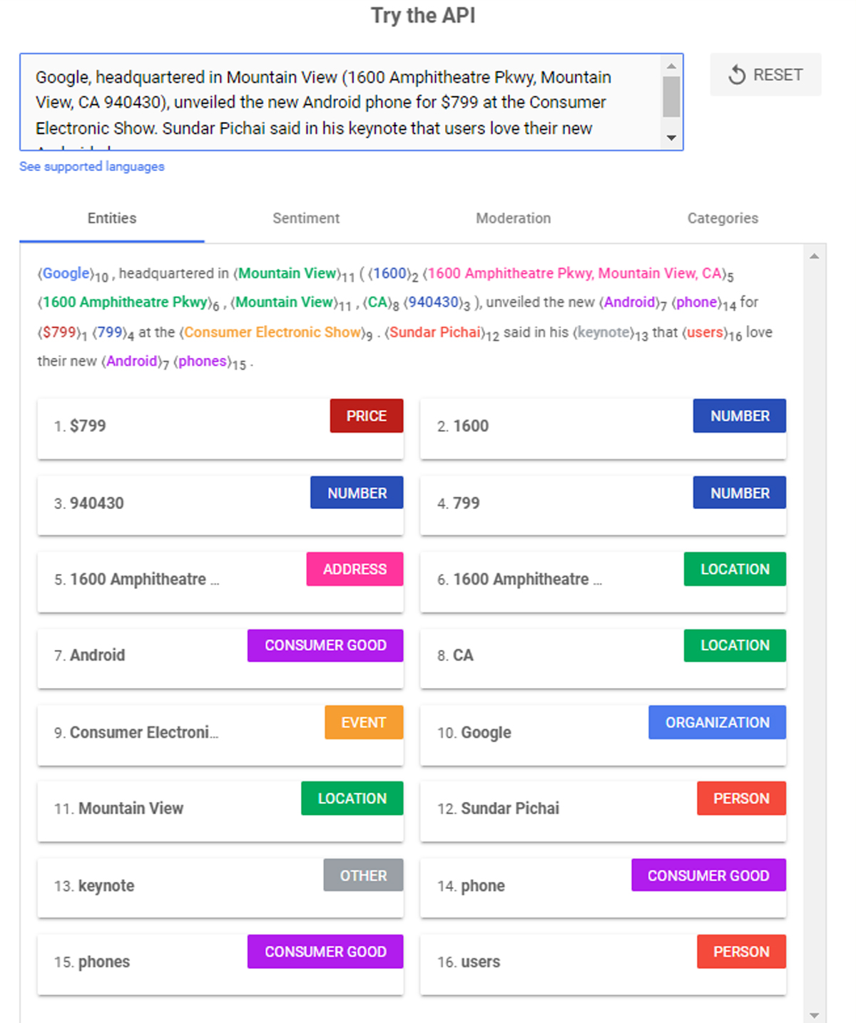 google ai nlp