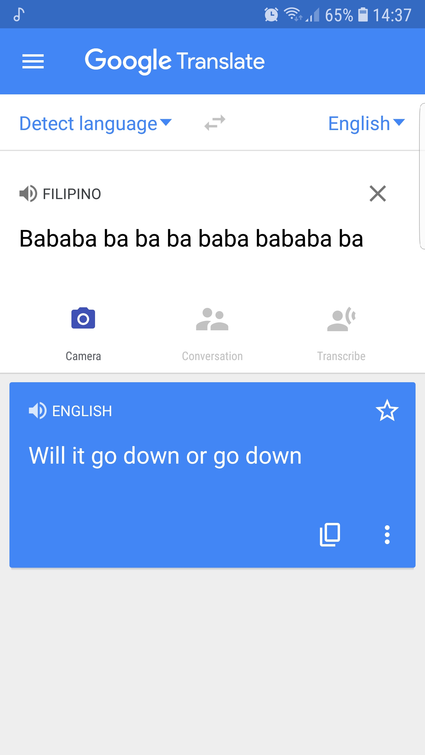 google translate tagalog to english language