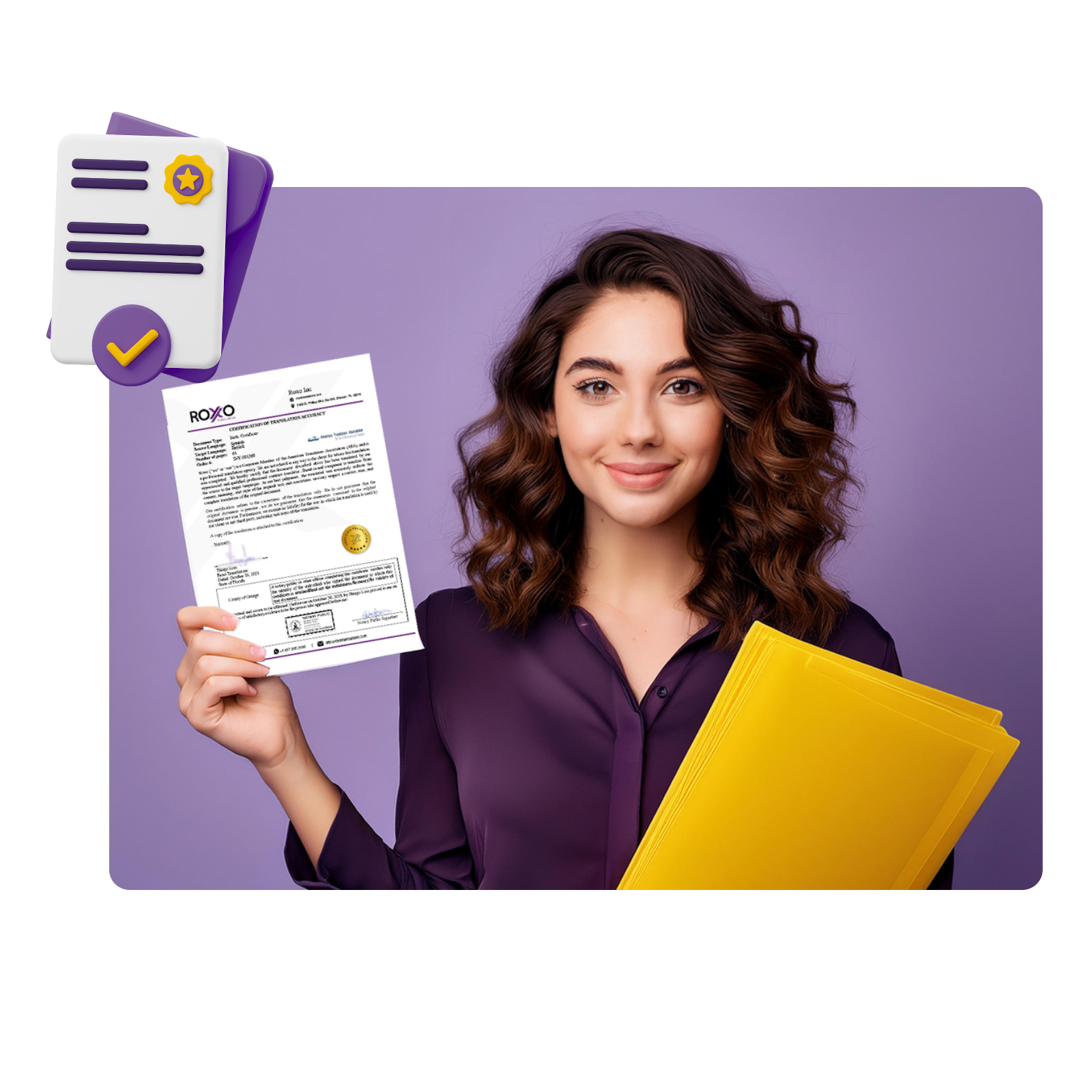 translation services near me documents